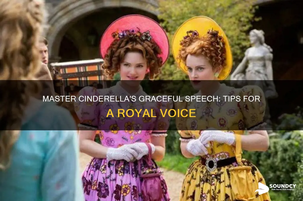how to sound like cinderella
