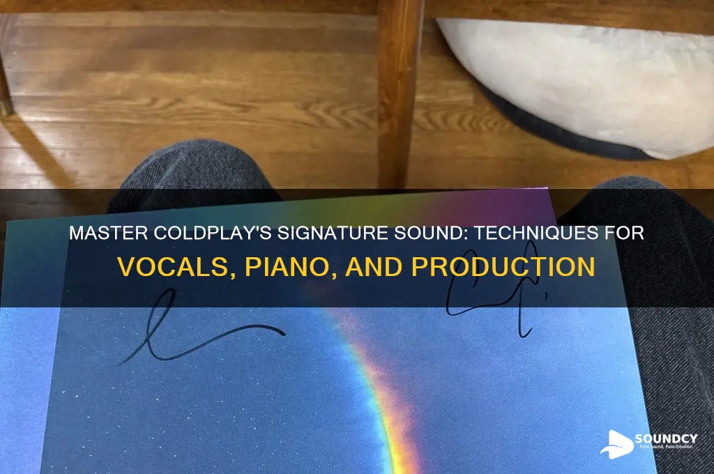 how to sound like coldplay