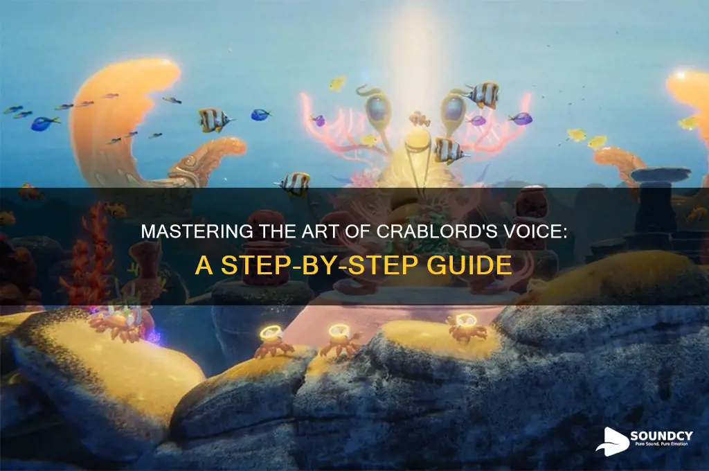 how to sound like crablord