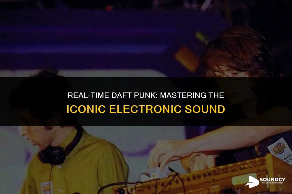 how to sound like daft punk in real time