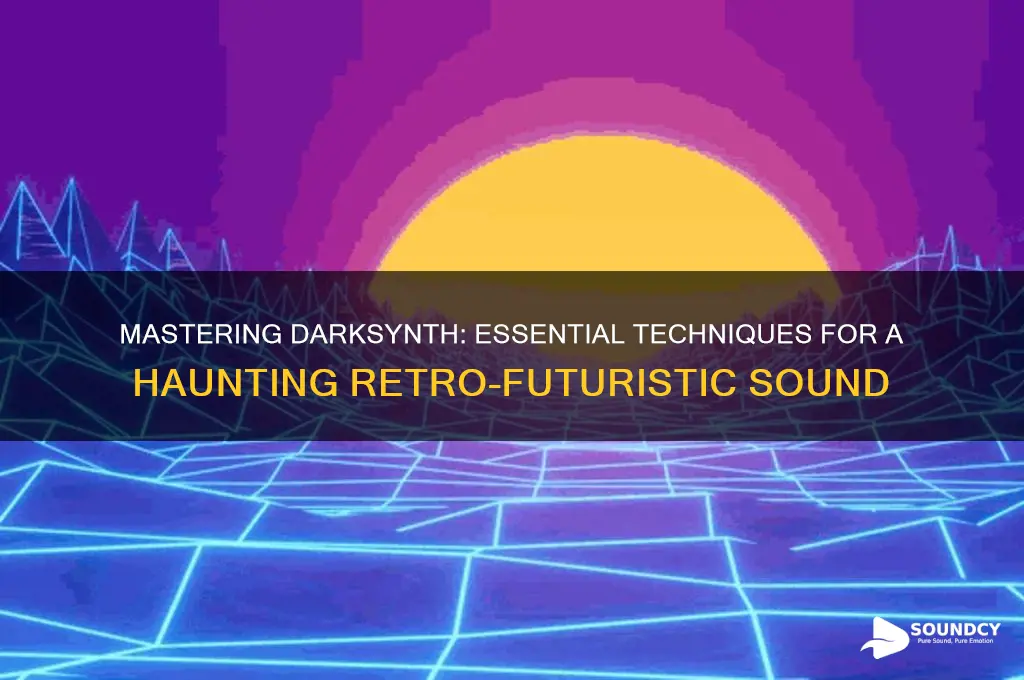 how to sound like darksynth