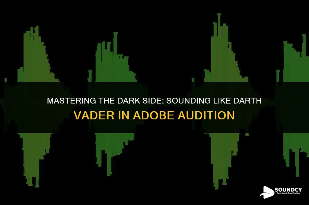 how to sound like darth vader in adobe audition