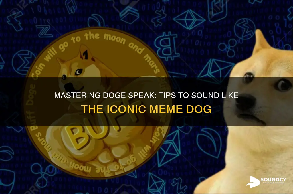 how to sound like doge