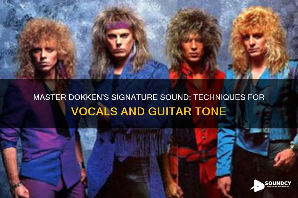 how to sound like dokken