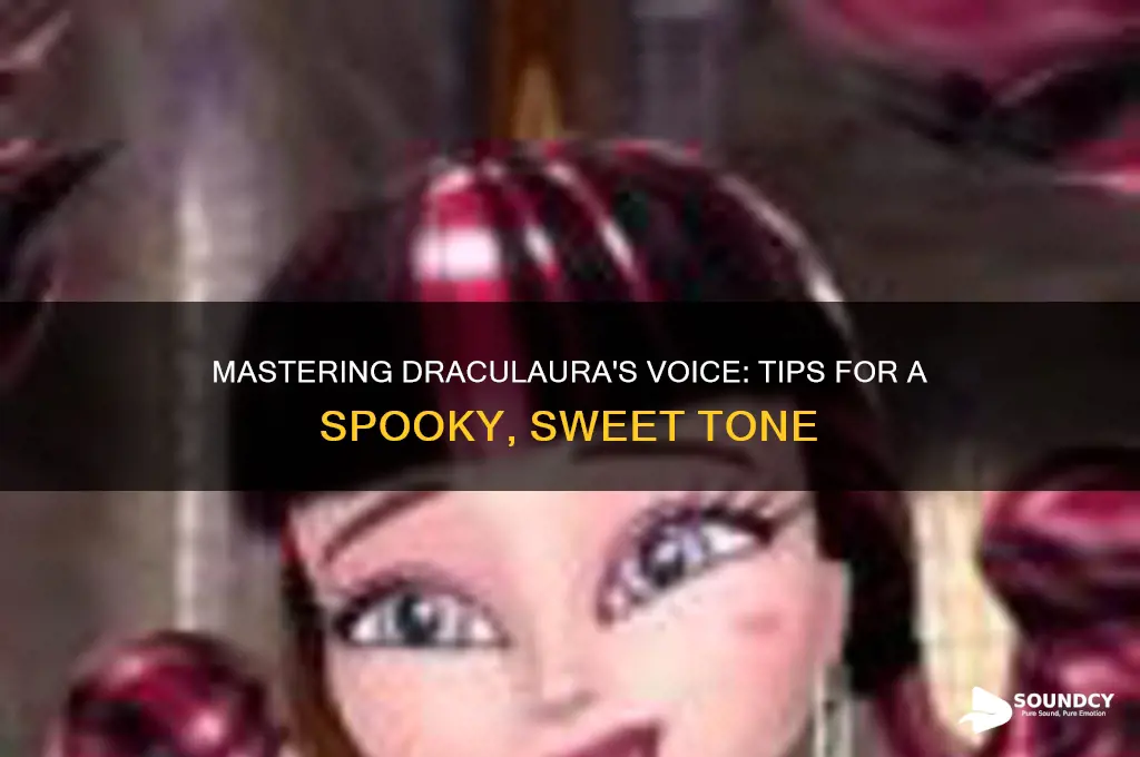 how to sound like draculaura