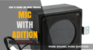 Mastering the Drive-Thru Mic Sound: A Comprehensive Guide