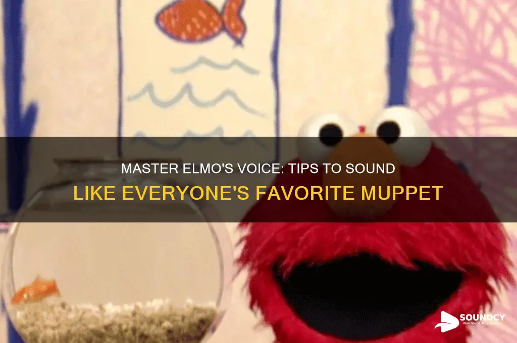 how to sound like elmo