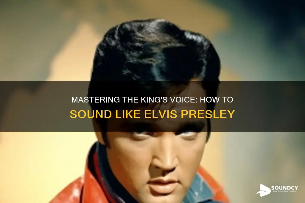 how to sound like elvis