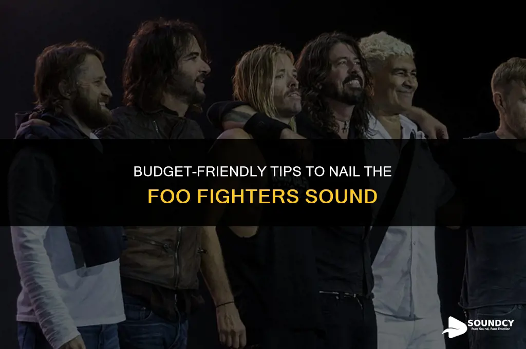 how to sound like foo fighters on a budget