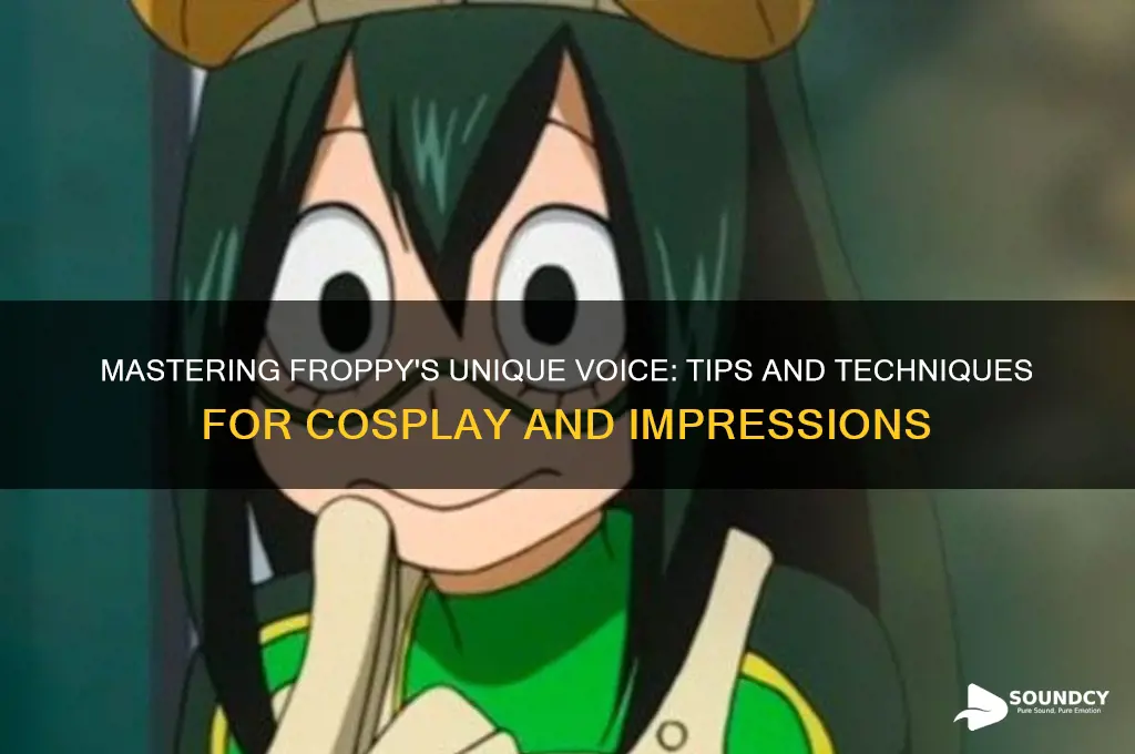 how to sound like froppy