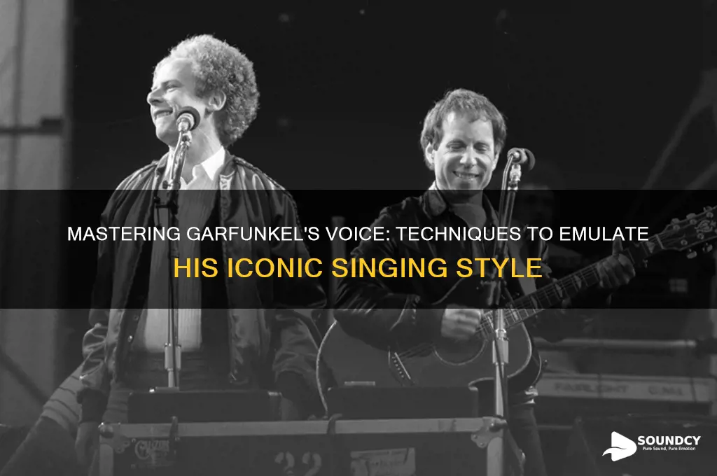 how to sound like garfunkel