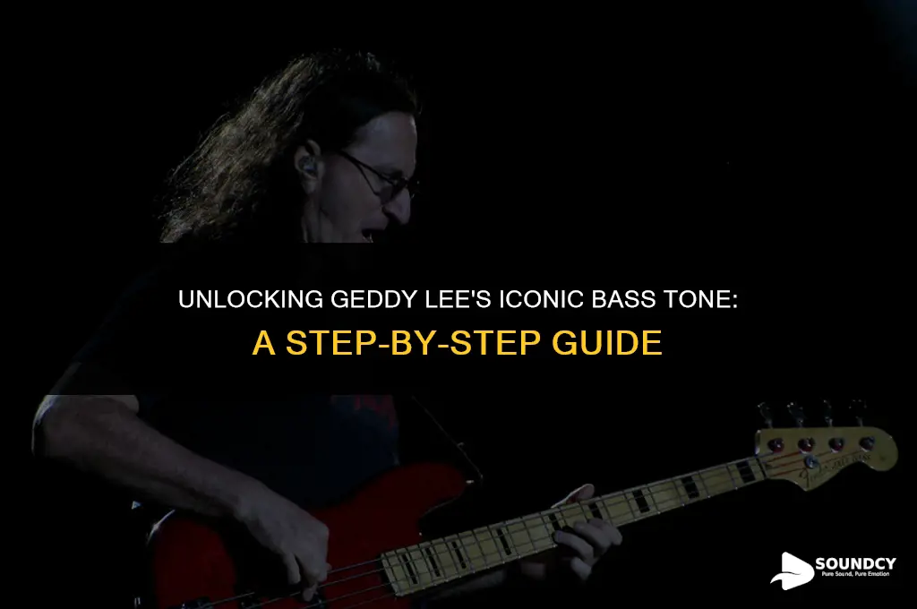 how to sound like geddy lee on my amp