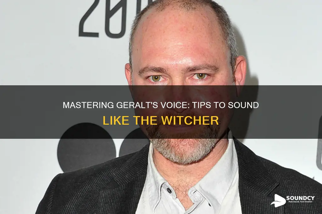 how to sound like geralt