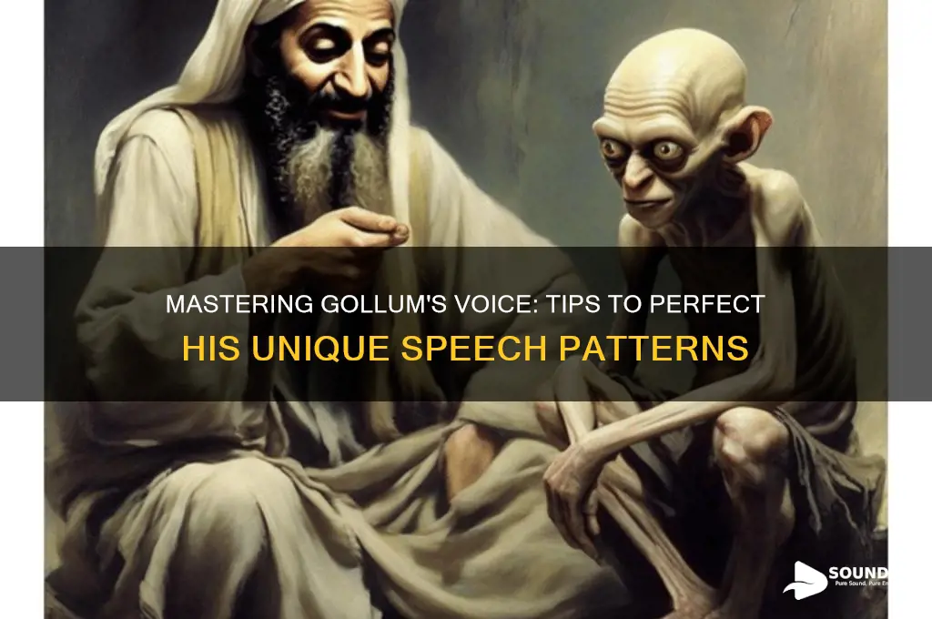 how to sound like gollum