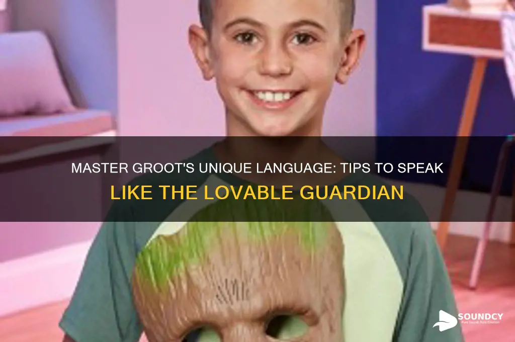 how to sound like groot