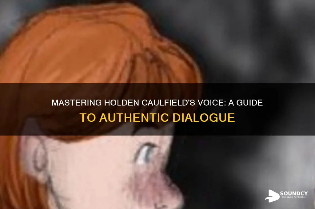 how to sound like holden
