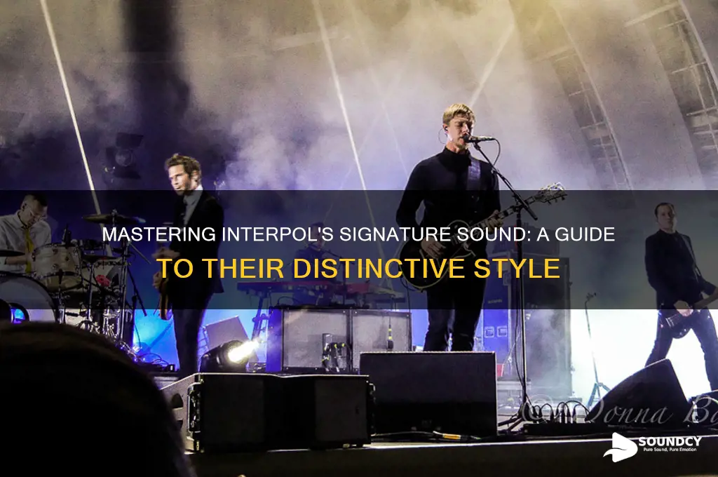 how to sound like interpol