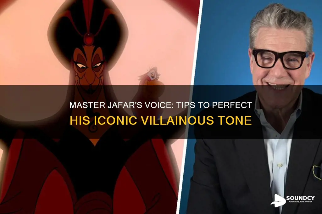 how to sound like jafar