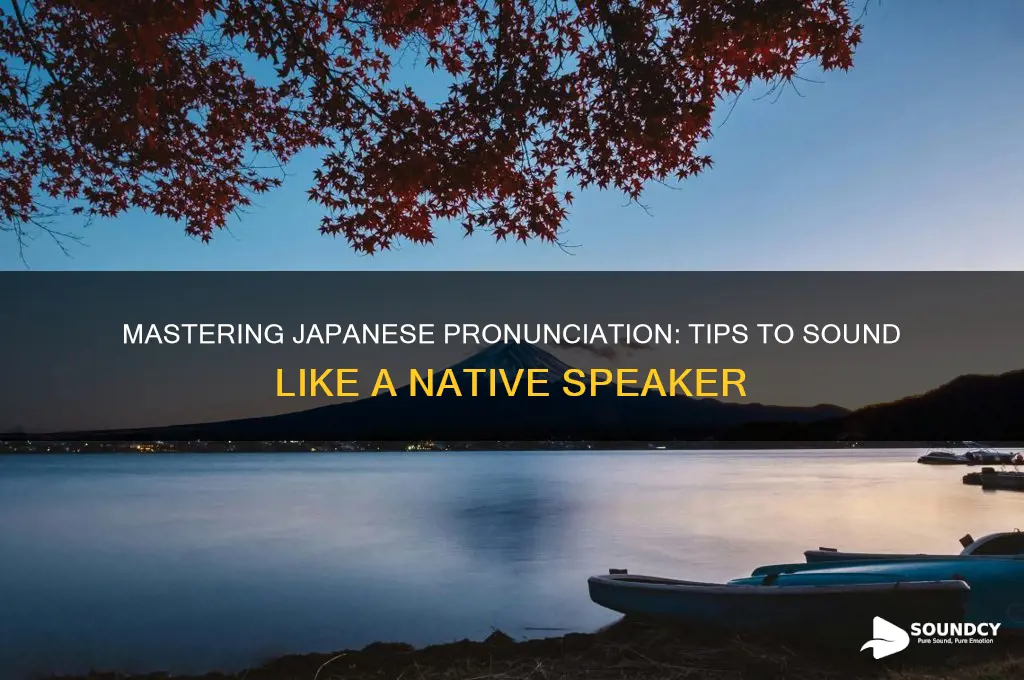 how to sound like japanese
