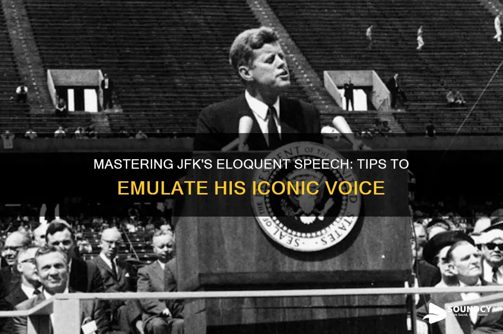how to sound like jfk