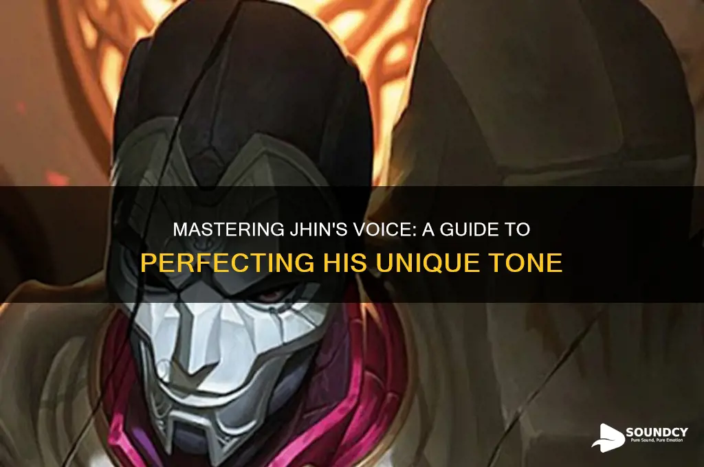 how to sound like jhin