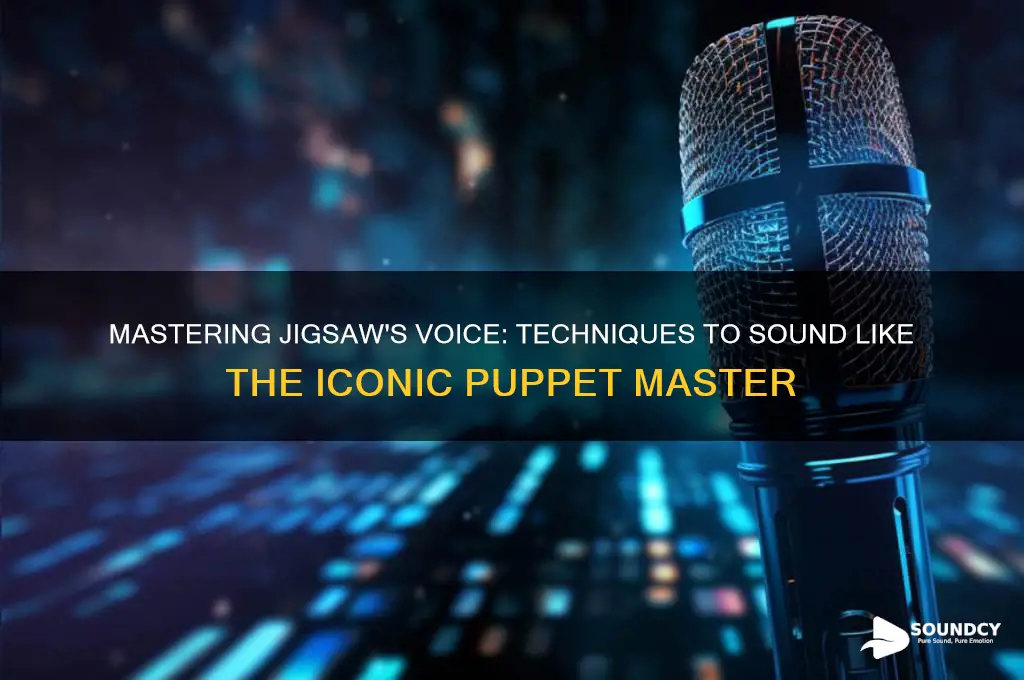 how to sound like jigsaw
