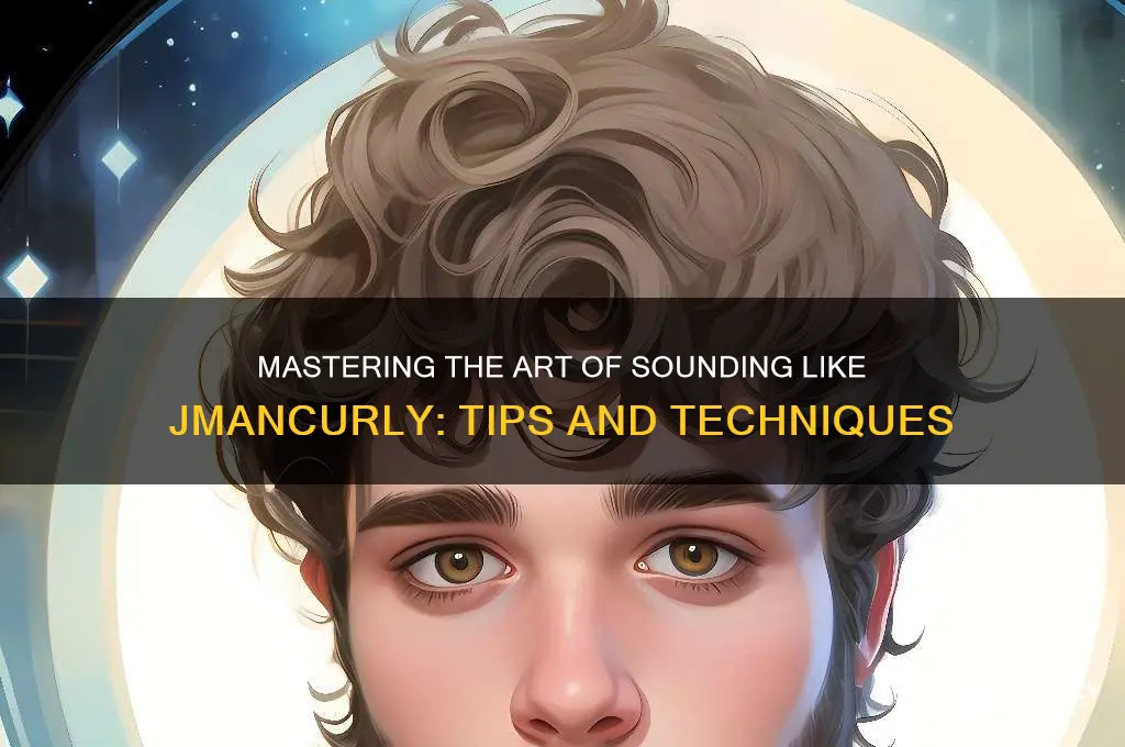 how to sound like jmancurly