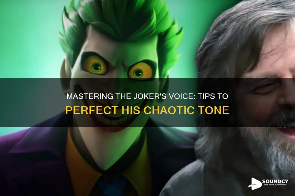 how to sound like joker