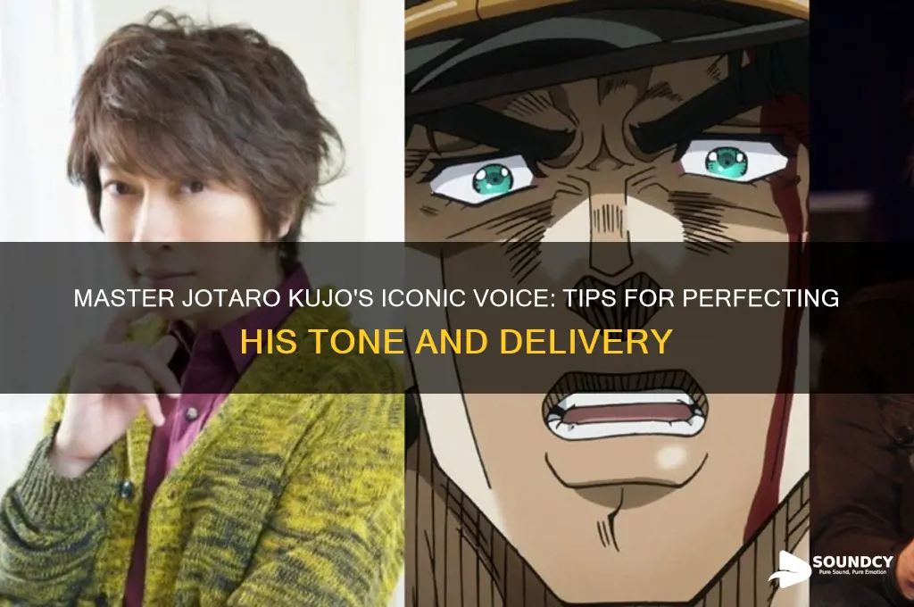 how to sound like jotaro