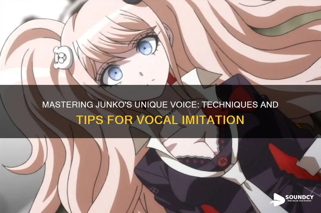how to sound like junko