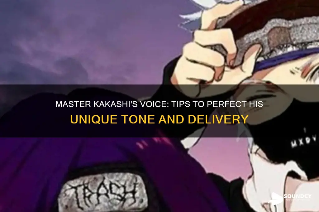 how to sound like kakashi