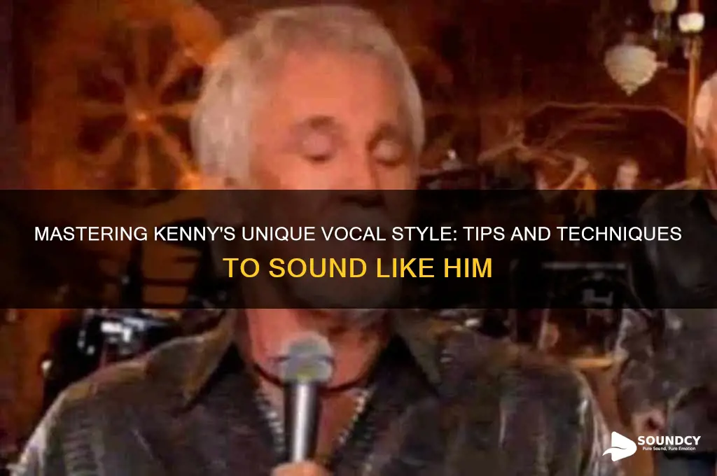 how to sound like kenny