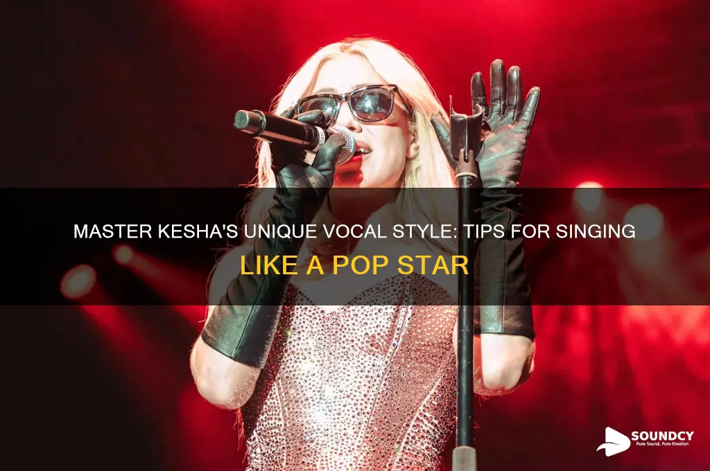 how to sound like kesha