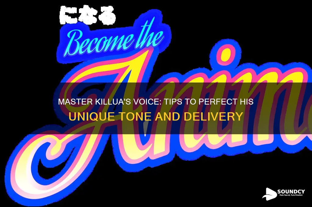 how to sound like killua