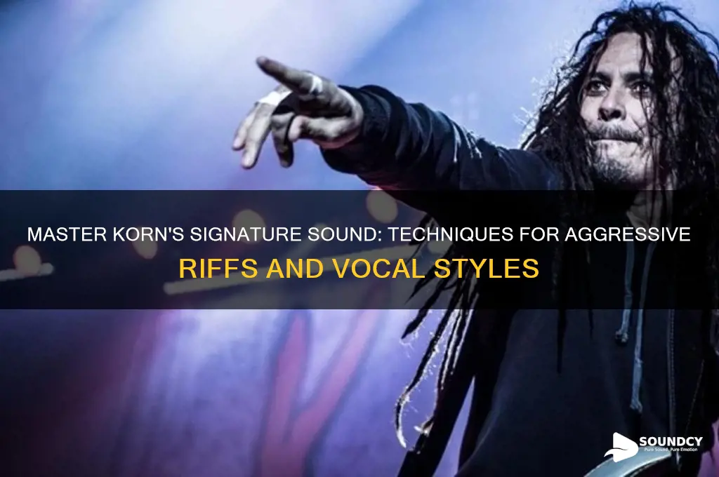 how to sound like korn