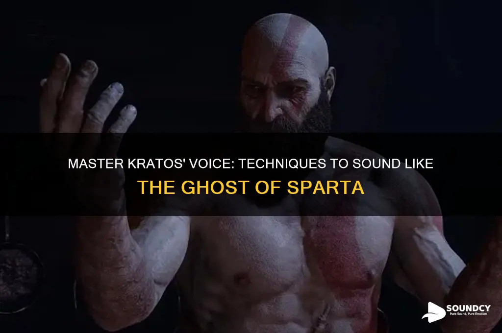 how to sound like kratos