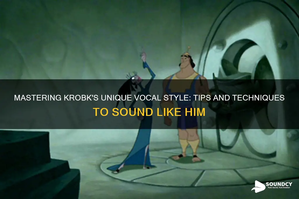 how to sound like krobk