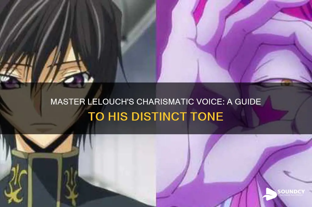 how to sound like lelouch