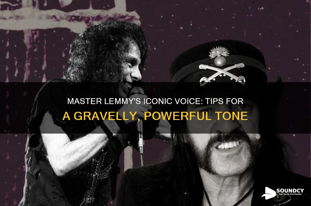 how to sound like lemmy