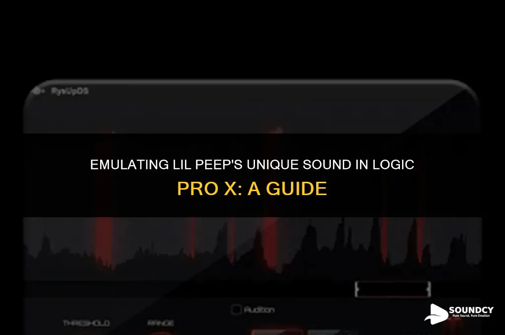 how to sound like lil peep logic pro x