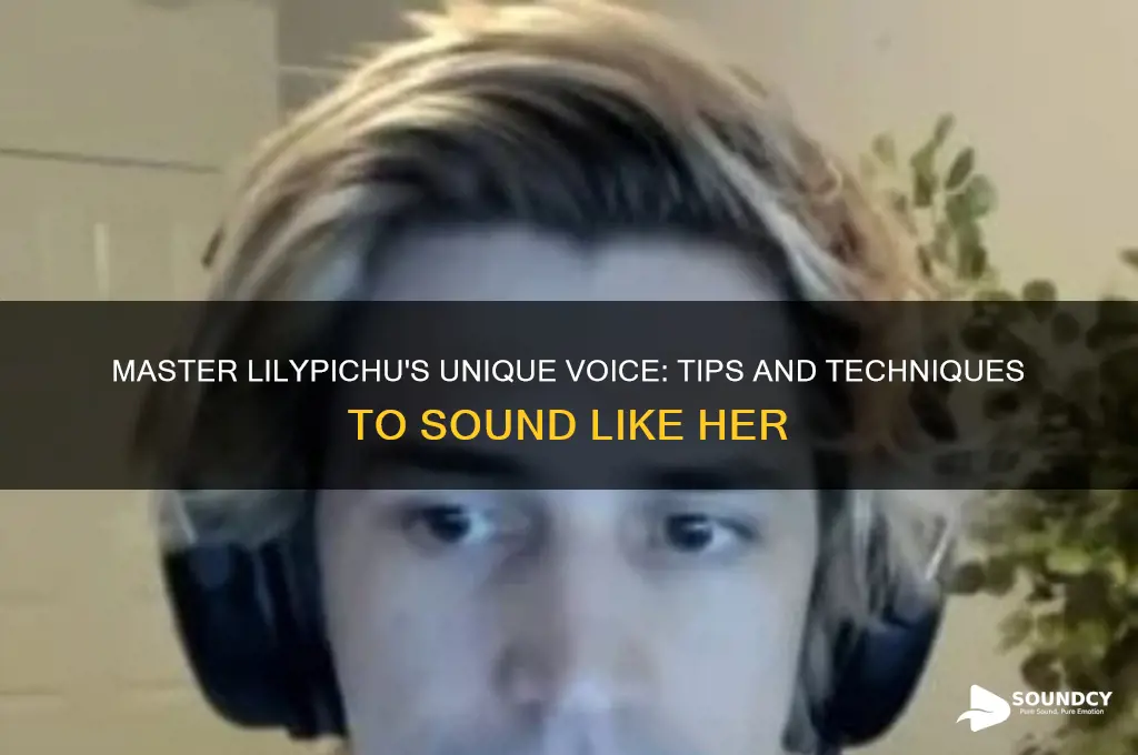 how to sound like lilypichu