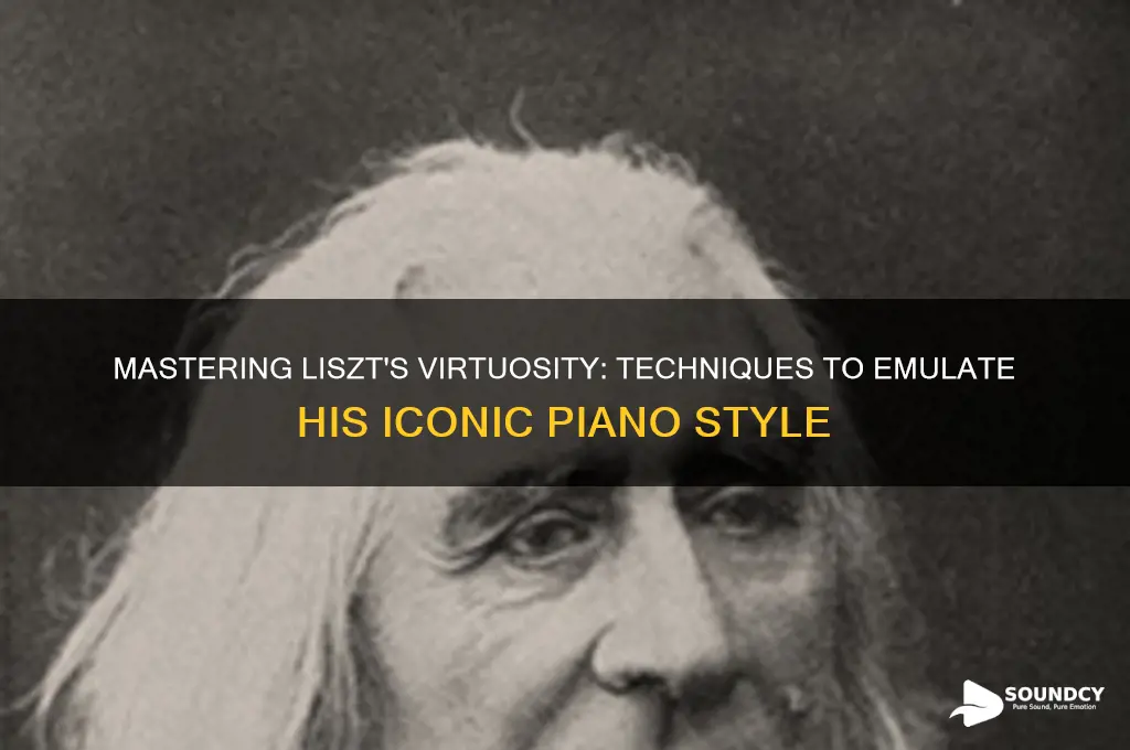 how to sound like lizst