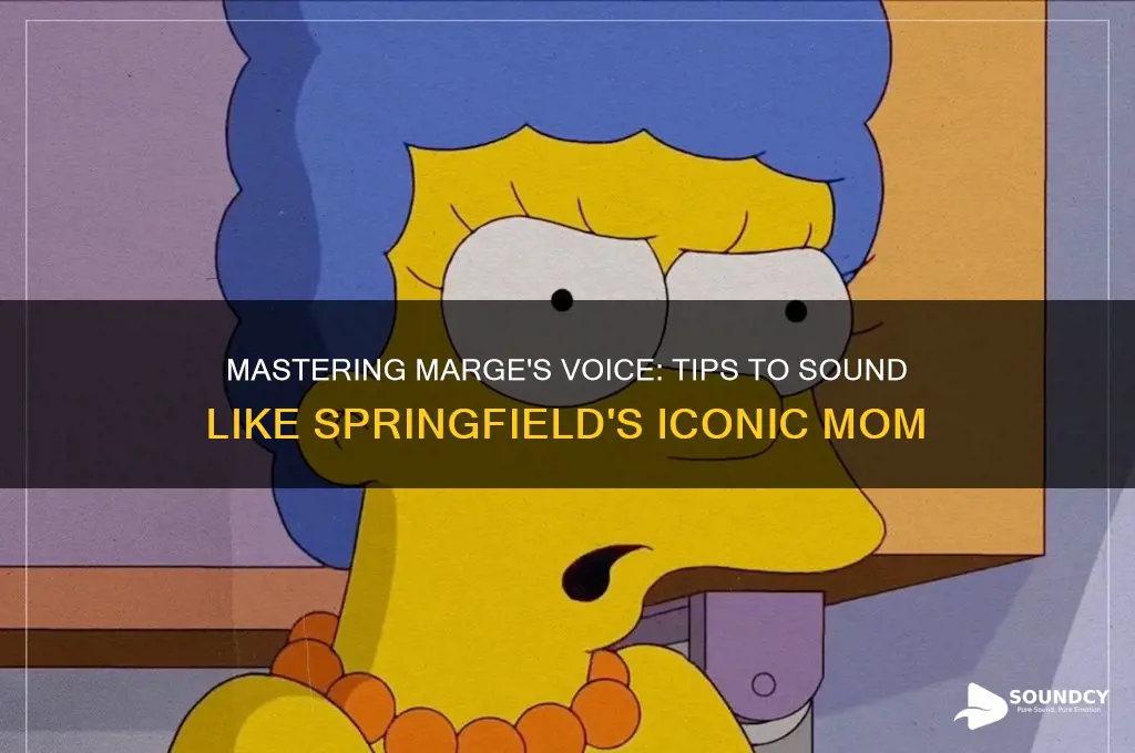 how to sound like marge