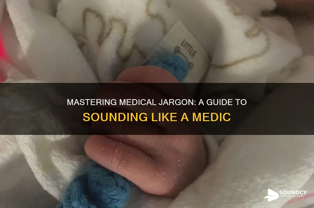 how to sound like medic