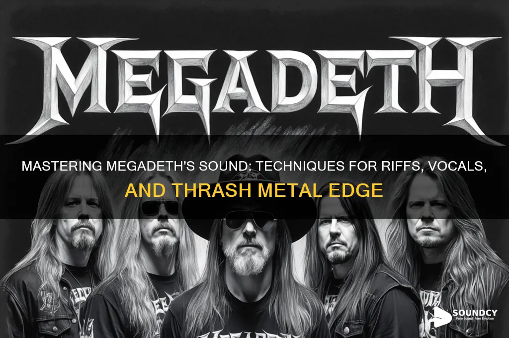 how to sound like megadeth