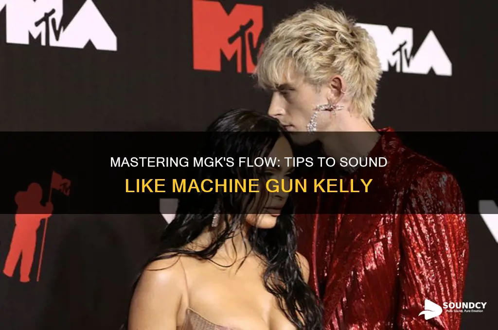 how to sound like mgk