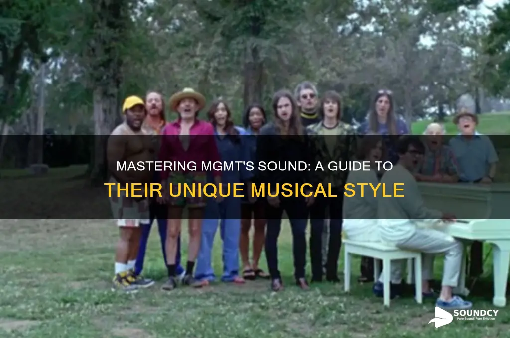 how to sound like mgmt
