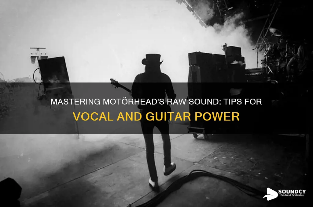 how to sound like motorhead