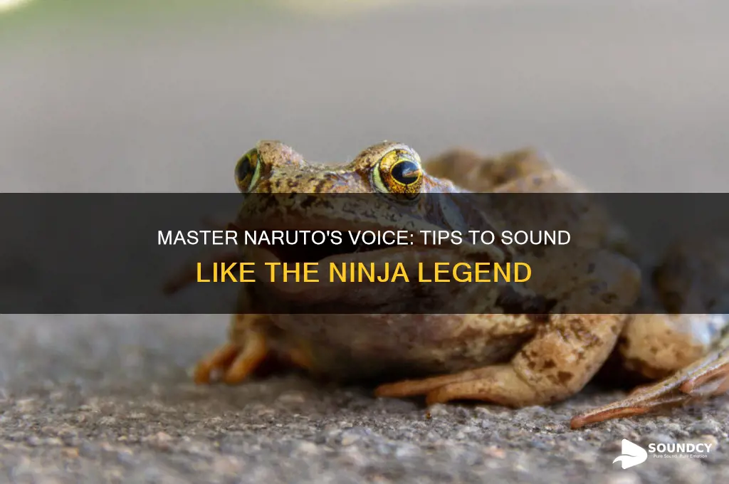how to sound like naruto