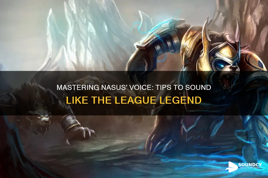 how to sound like nasus
